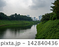 Hanzo-bori Moat at Tokyo Imperial Palace 142840436