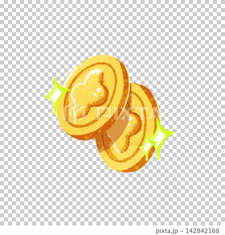 コイン【神話、タロット解説やTRPG素材に】 コイン【神話、タロット解説やTRPG素材に】 142842168