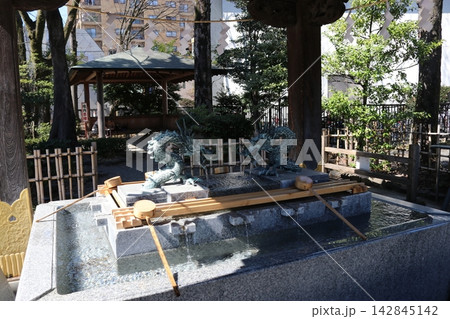 大國魂神社の手水社 142845142