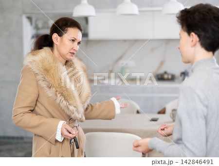 Single mother goes to party and leaves her teenage son alone at home Single mother goes to party and leaves her teenage son alone at home 142846491