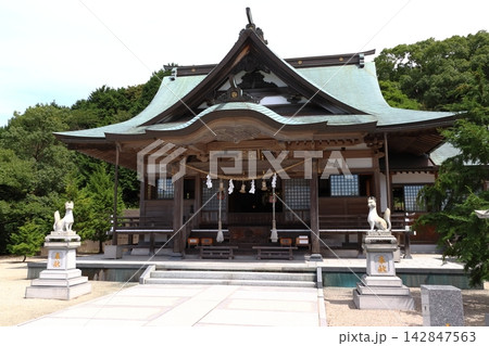 鏡山神社にて(佐賀県唐津市) 鏡山神社にて(佐賀県唐津市) 142847563
