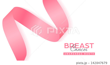 October breast cancer awareness month poster background concept design illustration graphic template. October breast cancer awareness month poster background concept design illustration graphic template. 142847679