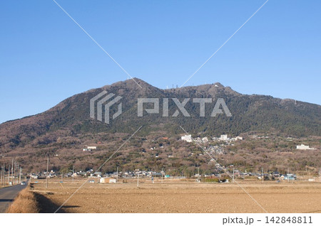 冬の筑波山 142848811