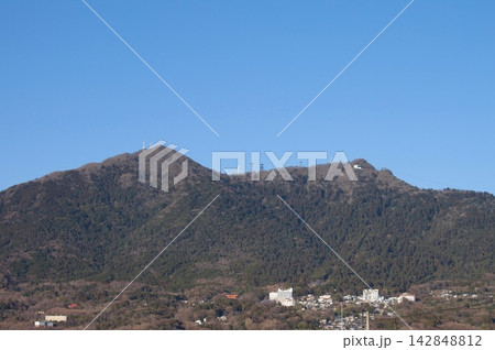 冬の筑波山 冬の筑波山 142848812