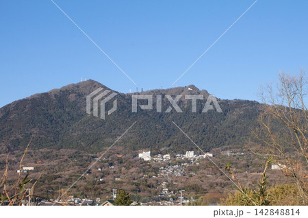 冬の筑波山 冬の筑波山 142848814