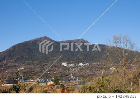冬の筑波山 142848815
