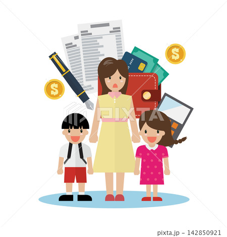 Single mom with financial problem Single mom with financial problem 142850921