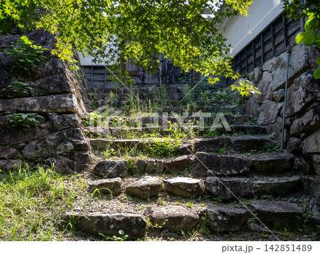 石段のある風景 石段のある風景 142851489