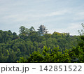 郡上八幡城を市内から見る 142851522