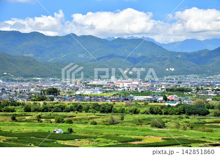 松代より川中島町方面を望む(長野県長野市)【2026.9】 松代より川中島町方面を望む(長野県長野市)【2026.9】 142851860