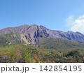 桜島・湯之平展望所より望む自然（鹿児島県鹿児島市） 142854195