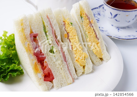 玉子サンド ミックスサンド 玉子サンド ミックスサンド 142854566
