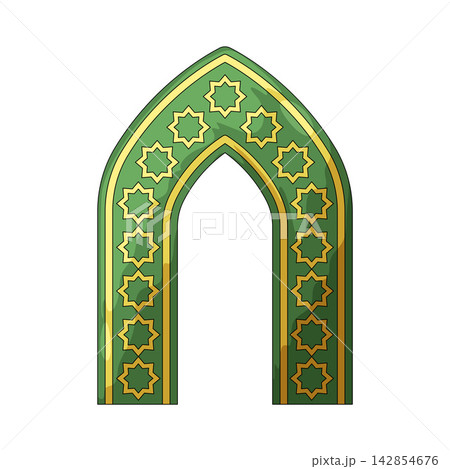 Illustration of Mosque Gate 142854676