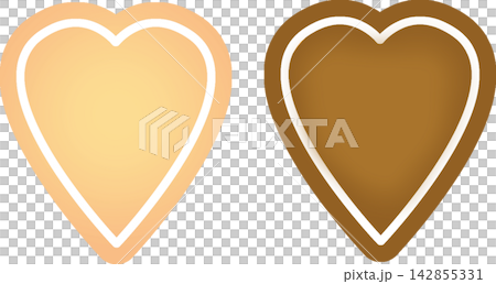 Heart cookie 142855331