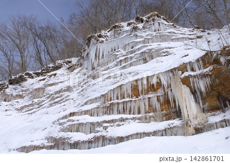 赤城山・小滝氷瀑 赤城山・小滝氷瀑 142861701