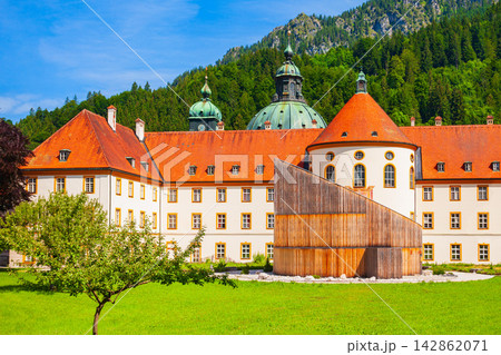 Ettal Abbey Benedictine monastery in Germany Ettal Abbey Benedictine monastery in Germany 142862071