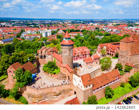 Nuremberg Castle in Nuremberg city, Bavaria 142862605
