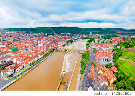 Wurzburg old town in Bavaria, Germany Wurzburg old town in Bavaria, Germany 142862609