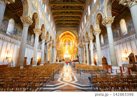 Monreale Cathedral or Duomo di Monreale in Palermo 142863398
