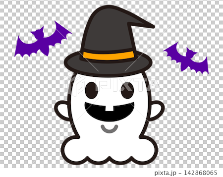 Halloween ghost illustration 142868065