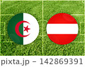 Algeria vs Austria football match 142869391