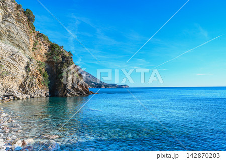 Where Stone Meets The Endless Blue Where Stone Meets The Endless Blue 142870203
