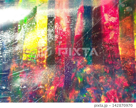 オパール原石マクロ画像 オパール原石マクロ画像 142870970