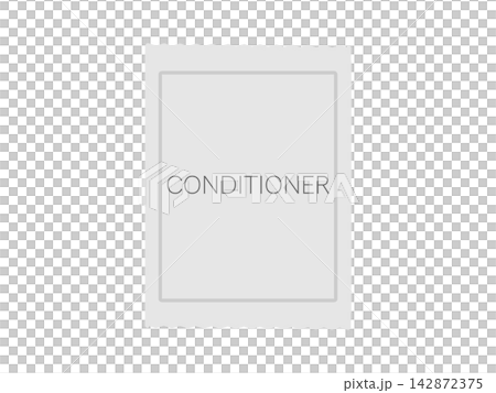 Conditioner, amenity goods, illustration Conditioner, amenity goods, illustration 142872375