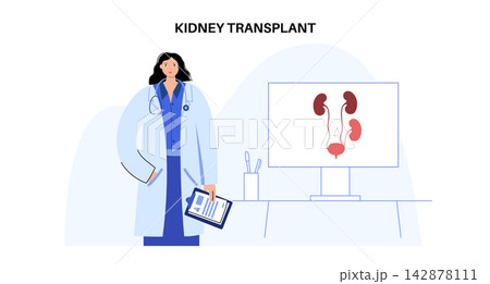 Kidney transplant surgery Kidney transplant surgery 142878111