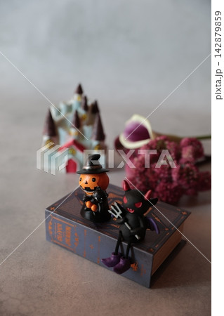 花と雑貨でハロウィーンイメージ 花と雑貨でハロウィーンイメージ 142879859