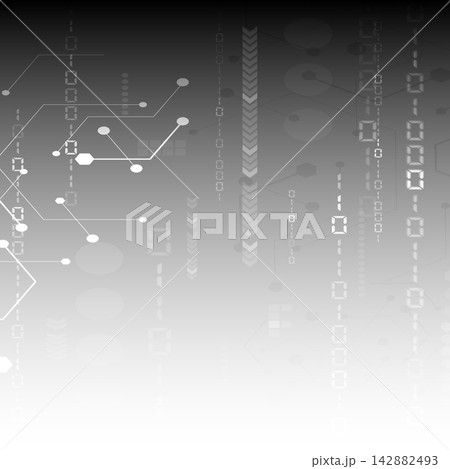 デジタルイメージ 二進数(0と1の羅列) デジタルイメージ 二進数(0と1の羅列) 142882493