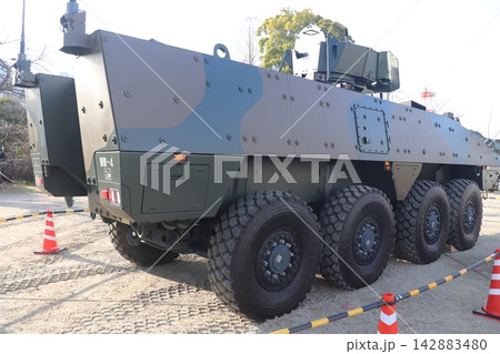 陸上自衛隊のパトリアAMV装輪装甲車 陸上自衛隊のパトリアAMV装輪装甲車 142883480