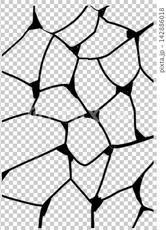 Abstract texture material with hand-drawn crackle pattern Abstract texture material with hand-drawn crackle pattern 142886018