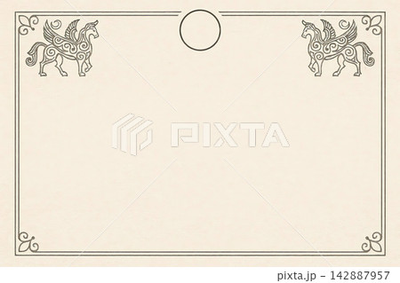Certificate dan grade diplom karate. Old vintage paper, with frame texture background art design. Certificate dan grade diplom karate. Old vintage paper, with frame texture background art design. 142887957