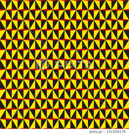 Squares and Geometric Shapes Pattern.  142889176