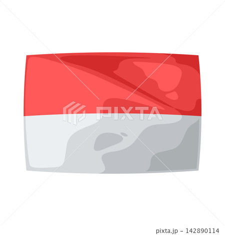 Illustration of Indonesian Flag 142890114