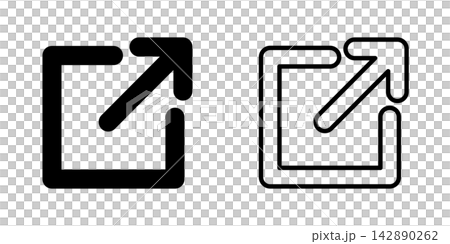 Vector share icon set Vector share icon set 142890262