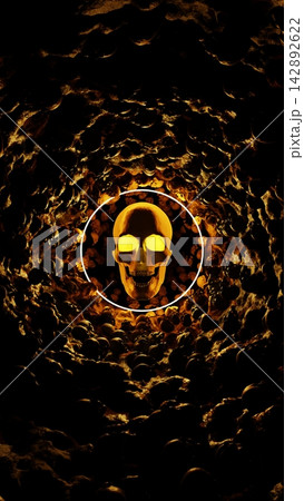 Underground Skull Cave 142892622