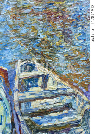 Oil painting, handmade Oil painting, handmade 142894912