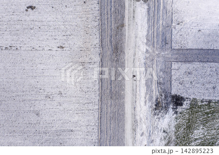 country road, view from above, aerial view country road, view from above, aerial view 142895223