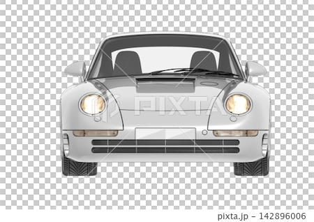 car isolated on transparent background, 3d illustration, cg render car isolated on transparent background, 3d illustration, cg render 142896006