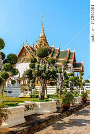 Wat Phra Kaew, Temple of the Emerald Buddha, Bangkok, Thailand Wat Phra Kaew, Temple of the Emerald Buddha, Bangkok, Thailand 142896501