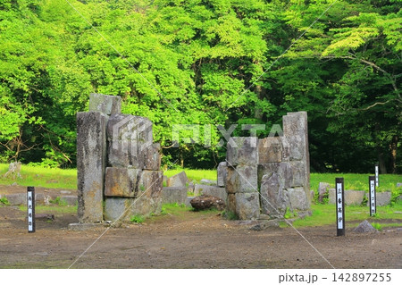 世界遺産 石のある風景 世界遺産 石のある風景 142897255