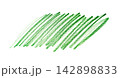 Hatch pencil line texture set, crayon scribble stroke pattern 142898833