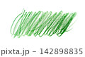 Hatch pencil line texture set, crayon scribble stroke pattern 142898835