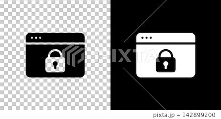 Browser security icon, computer, key Browser security icon, computer, key 142899200
