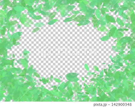 A leaf-shaped frame background inspired by fresh green leaves. A leaf-shaped frame background inspired by fresh green leaves. 142900348