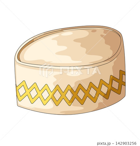 Illustration of Kufi Hat 142903256