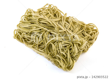 dried Mung Bean Green Flat Noodle Nest Block dried Mung Bean Green Flat Noodle Nest Block 142903522
