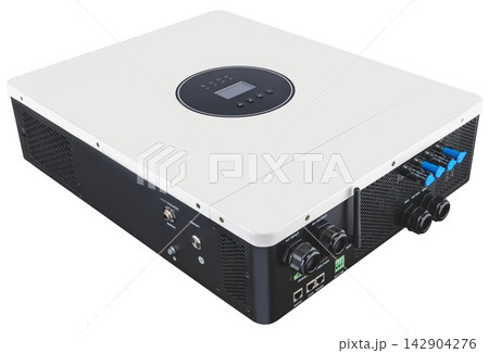 Solar Inverter isolated object background Solar Inverter isolated object background 142904276